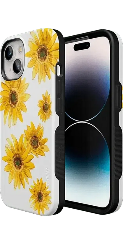 Golden Garden | Yellow Sunflower Floral Case iPhone Case get.casely