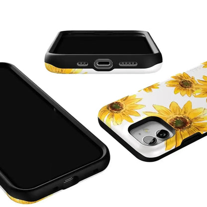 Golden Garden | Yellow Sunflower Floral Case iPhone Case get.casely