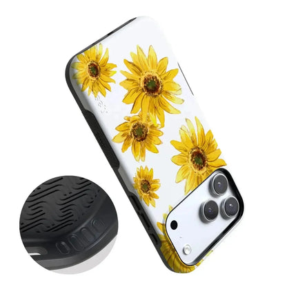 Golden Garden | Yellow Sunflower Floral Case iPhone Case get.casely