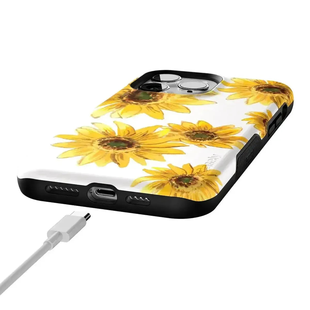 Golden Garden | Yellow Sunflower Floral Case iPhone Case get.casely