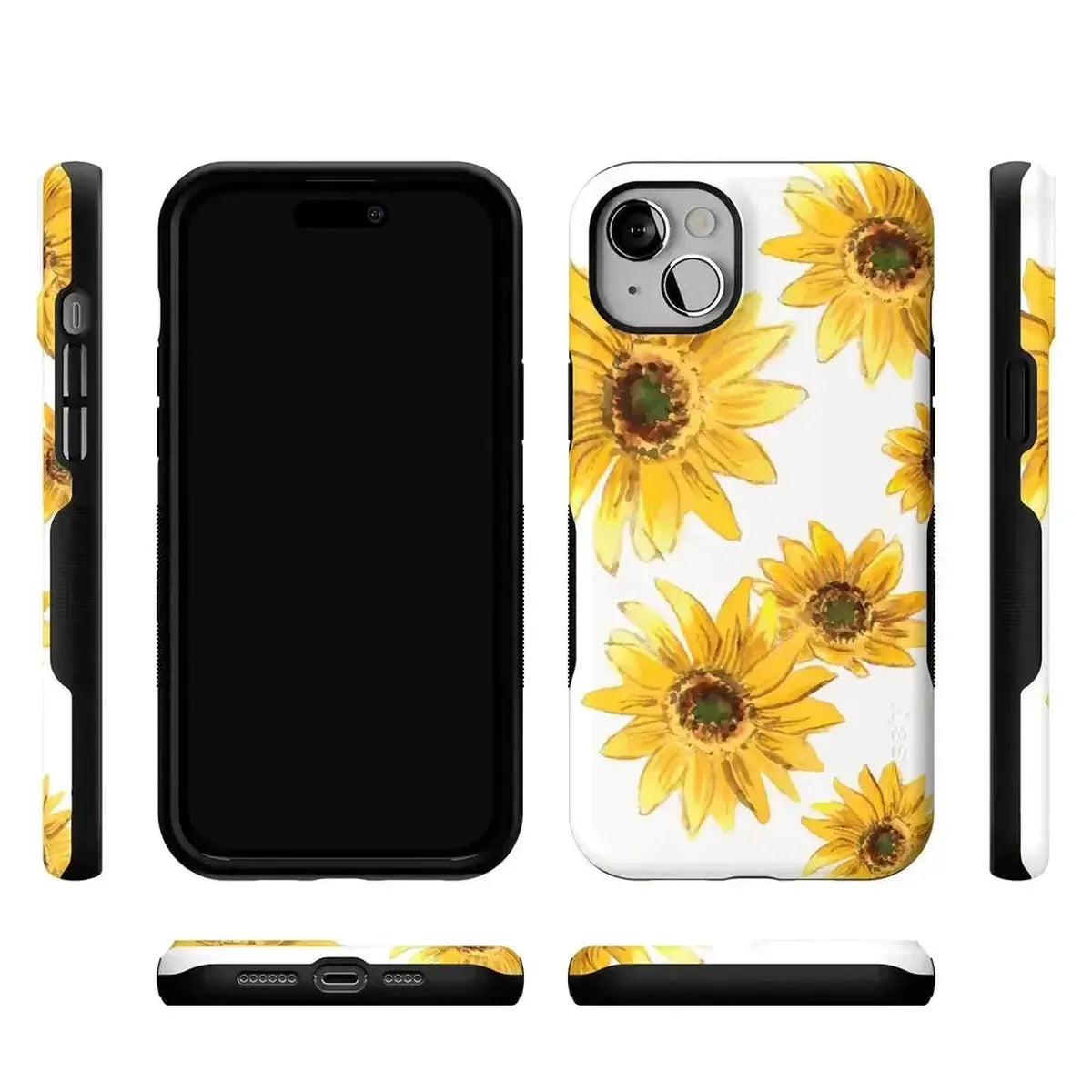Golden Garden | Yellow Sunflower Floral Case iPhone Case get.casely