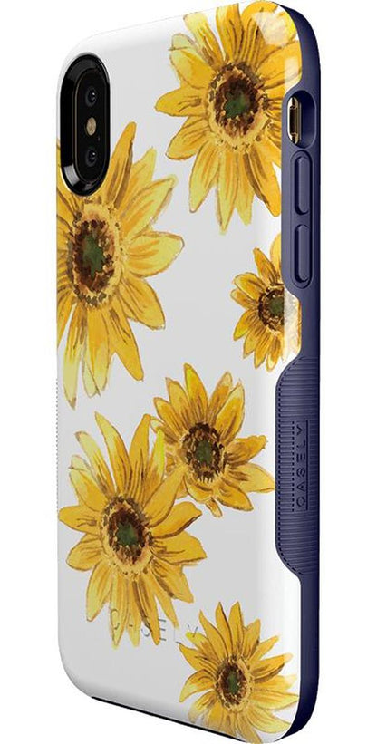 Golden Garden | Yellow Sunflower Floral Case iPhone Case get.casely