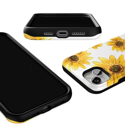 Golden Garden | Yellow Sunflower Floral Case iPhone Case get.casely