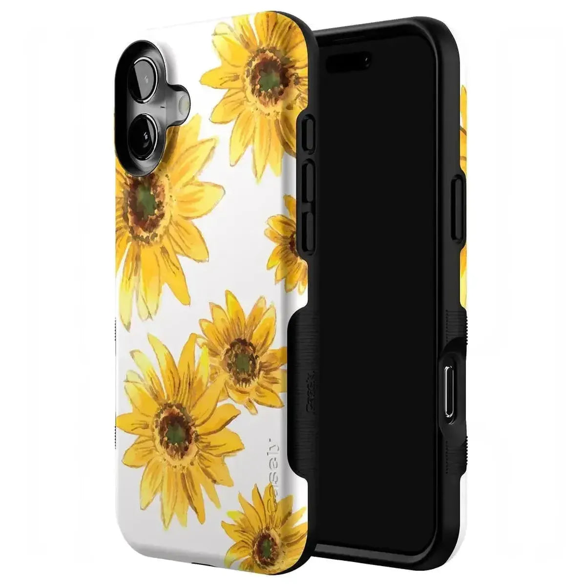Golden Garden | Yellow Sunflower Floral Case iPhone Case get.casely