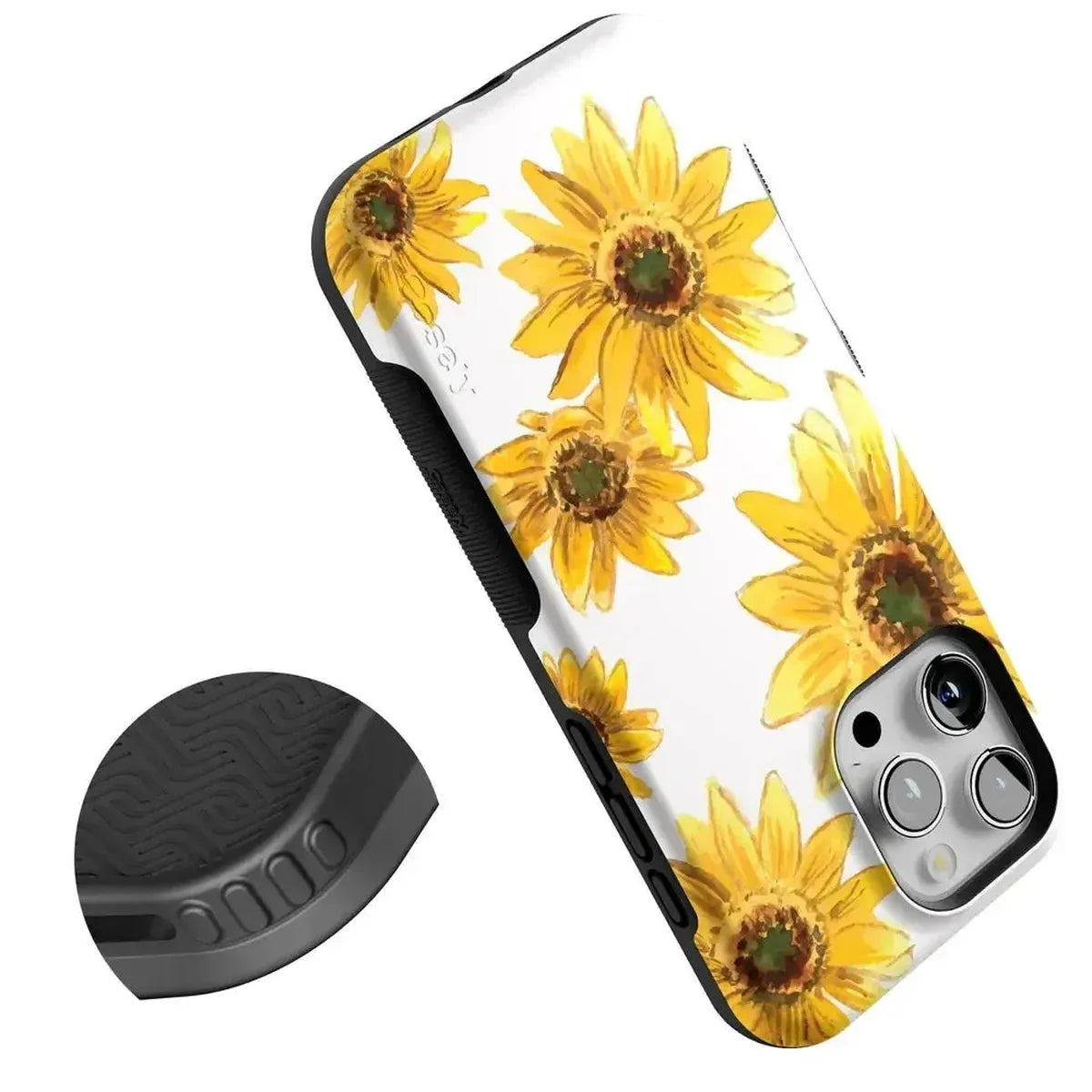 Golden Garden | Yellow Sunflower Floral Case iPhone Case get.casely