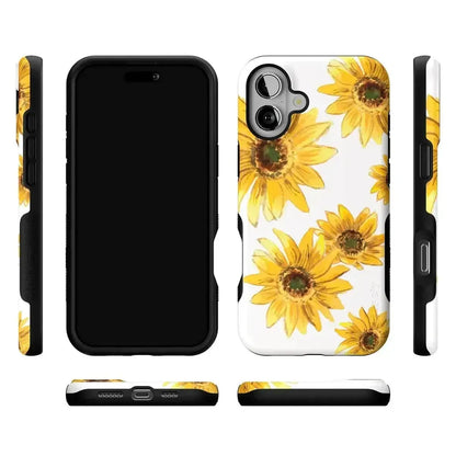 Golden Garden | Yellow Sunflower Floral Case iPhone Case get.casely