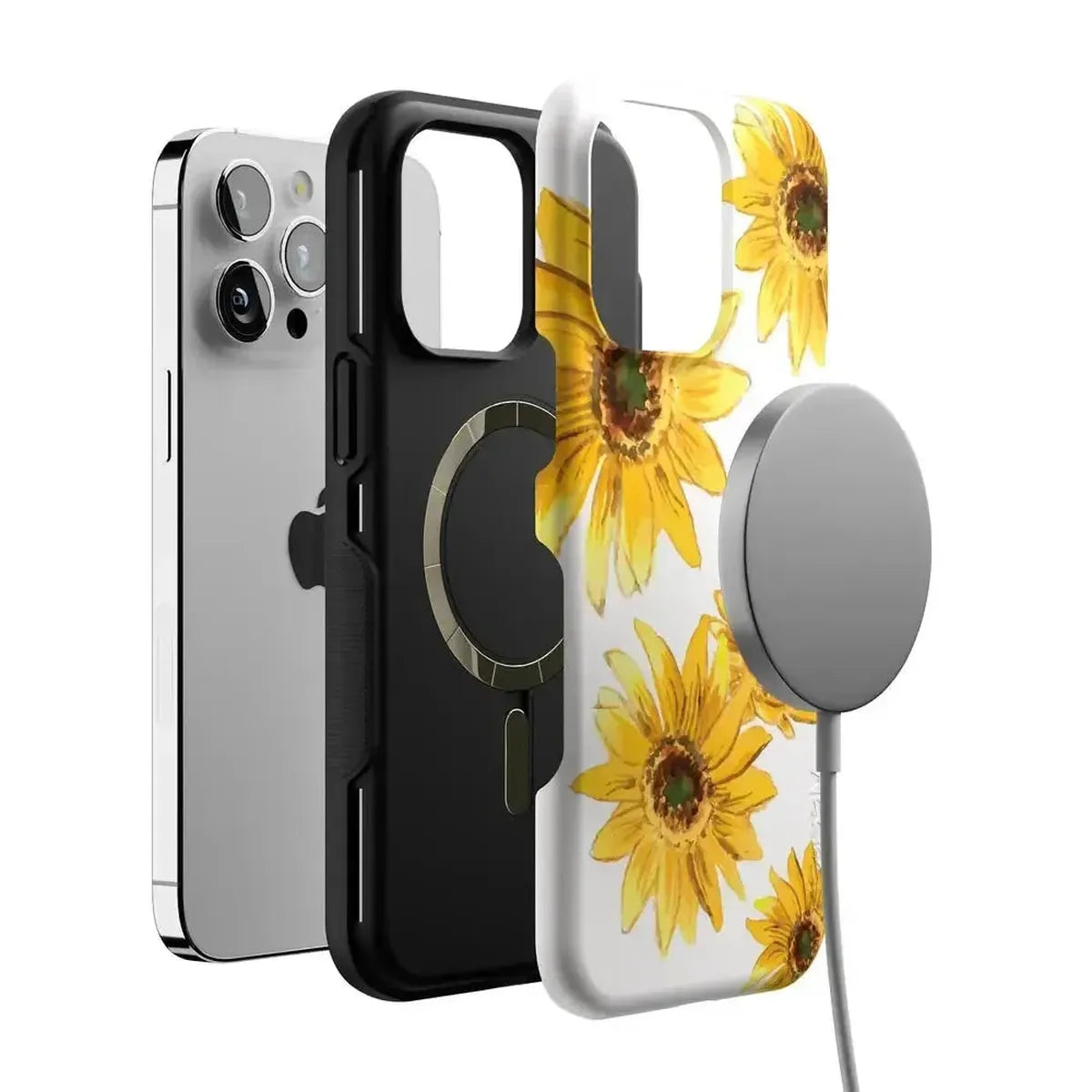 Golden Garden | Yellow Sunflower Floral Case iPhone Case get.casely
