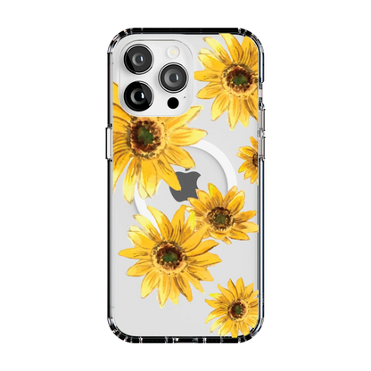 Golden Garden | Yellow Sunflower Floral Case iPhone Case get.casely