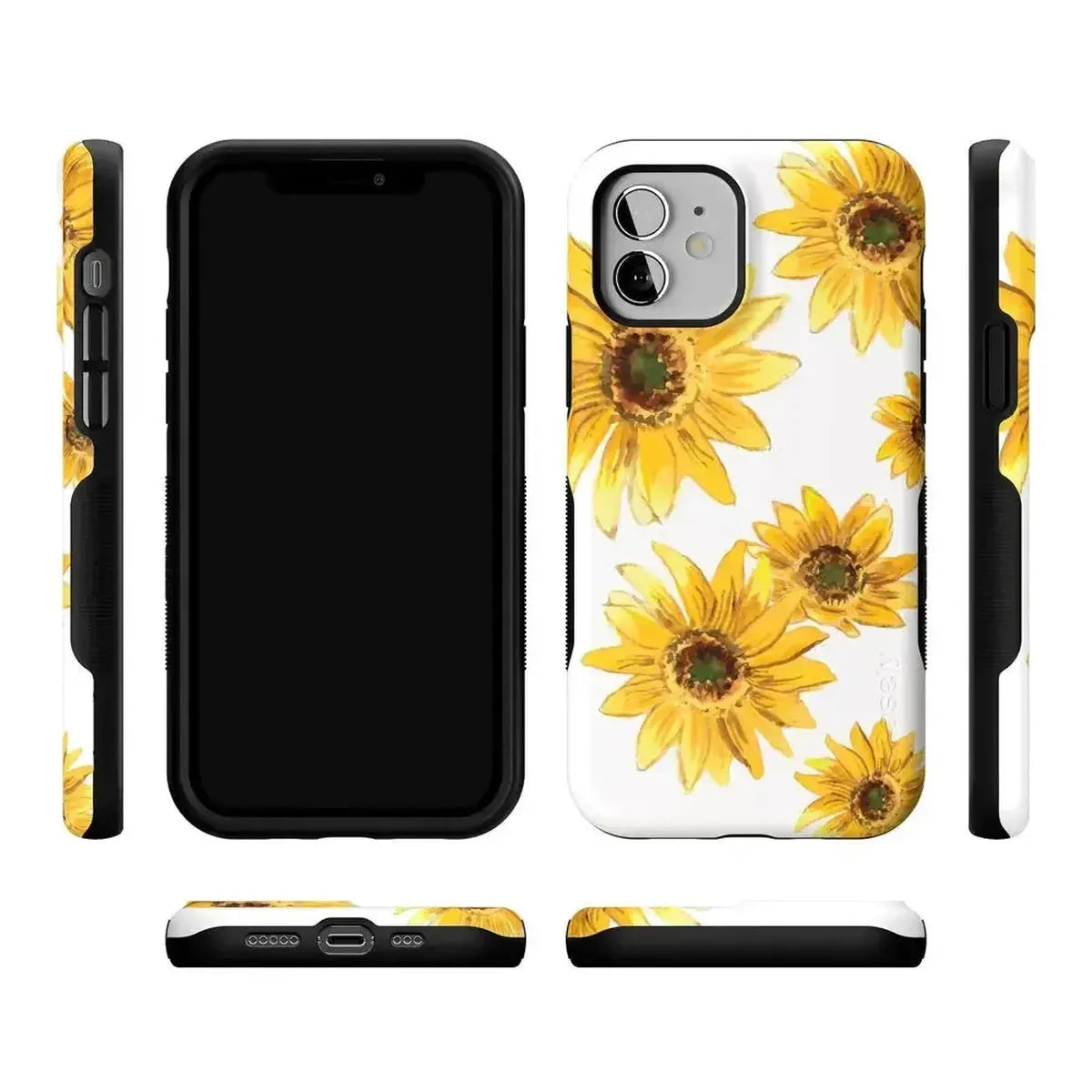Golden Garden | Yellow Sunflower Floral Case iPhone Case get.casely