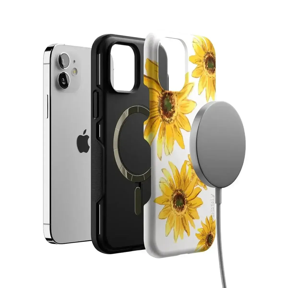Golden Garden | Yellow Sunflower Floral Case iPhone Case get.casely