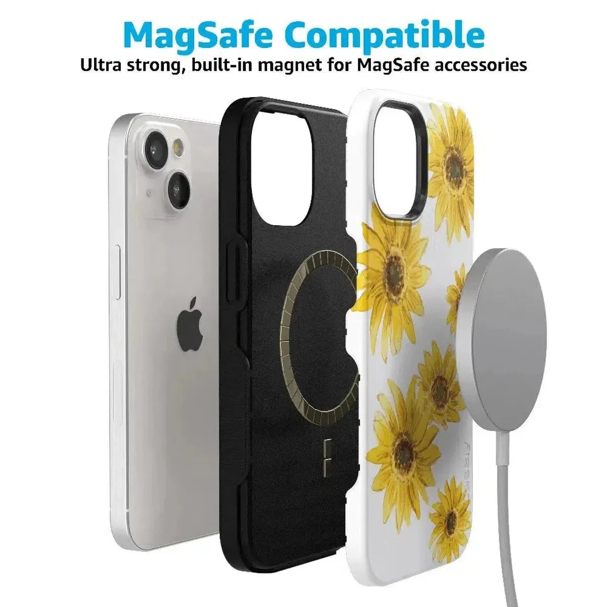 Golden Garden | Yellow Sunflower Floral Case iPhone Case get.casely