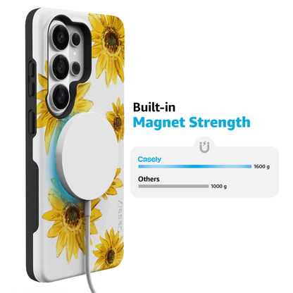 Golden Garden | Yellow Sunflower Floral Samsung Case Samsung Case get.casely