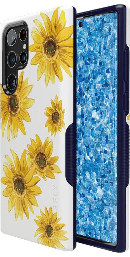 Golden Garden | Yellow Sunflower Samsung Case Samsung Case get.casely