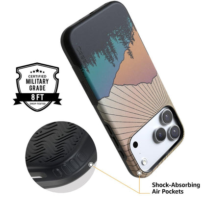 Golden Hour | Mountain Sunset Case iPhone Case get.casely