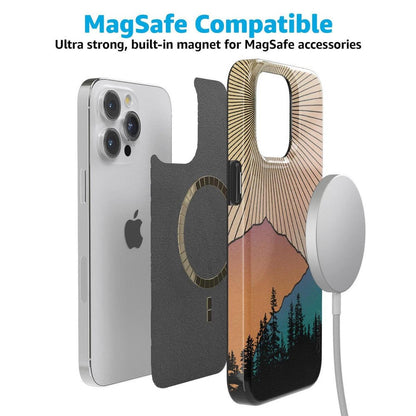Golden Hour | Mountain Sunset Case iPhone Case get.casely