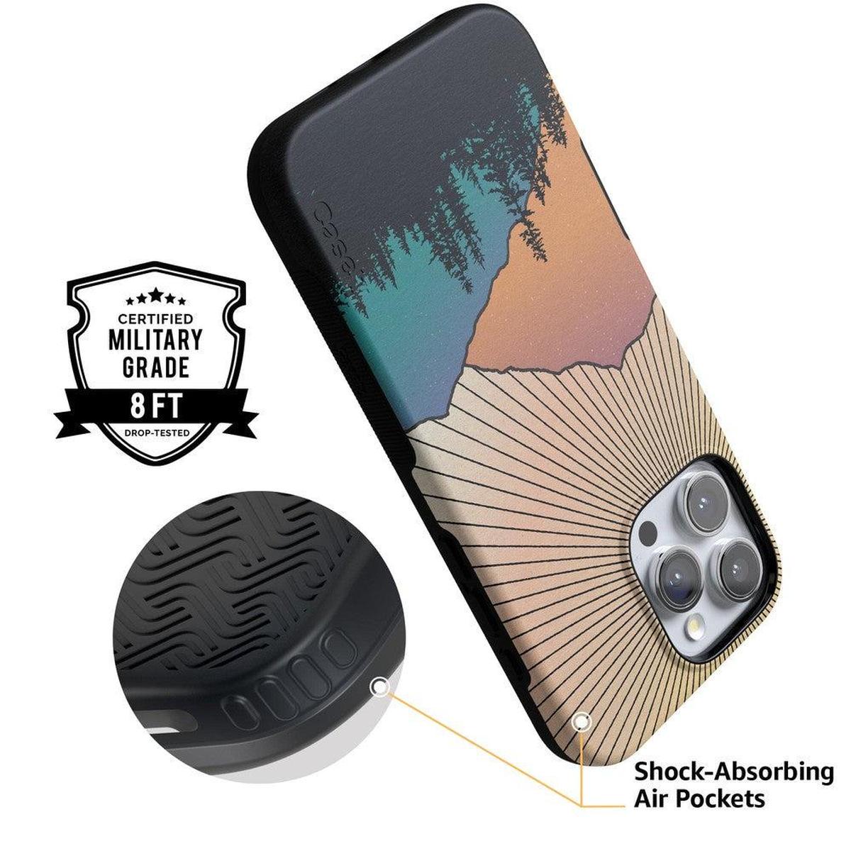 Golden Hour | Mountain Sunset Case iPhone Case get.casely