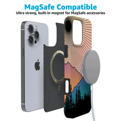 Golden Hour | Mountain Sunset Case iPhone Case get.casely