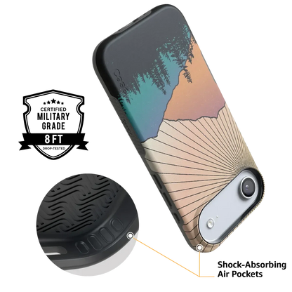 Golden Hour | Mountain Sunset Case iPhone Case get.casely