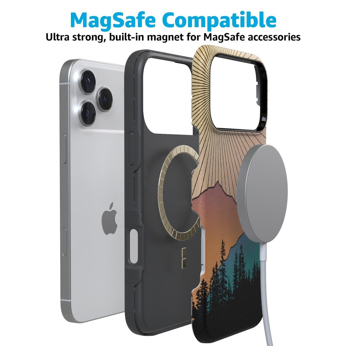 Golden Hour | Mountain Sunset Case iPhone Case get.casely