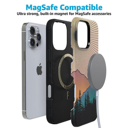 Golden Hour | Mountain Sunset Case iPhone Case get.casely