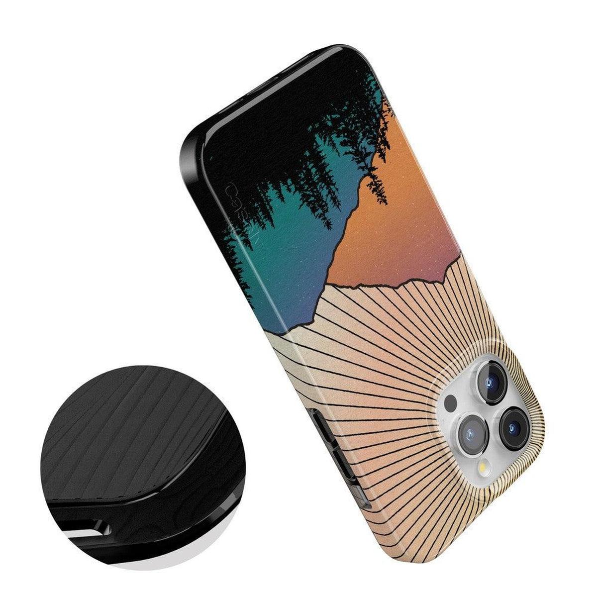 Golden Hour | Mountain Sunset Case iPhone Case get.casely