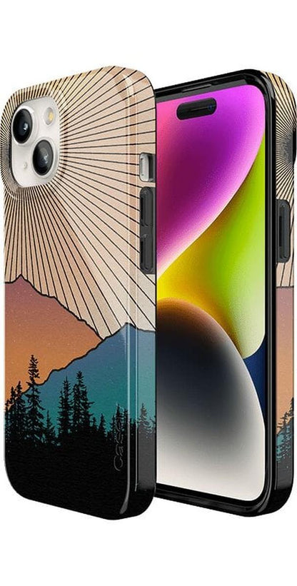 Golden Hour | Mountain Sunset Case iPhone Case get.casely
