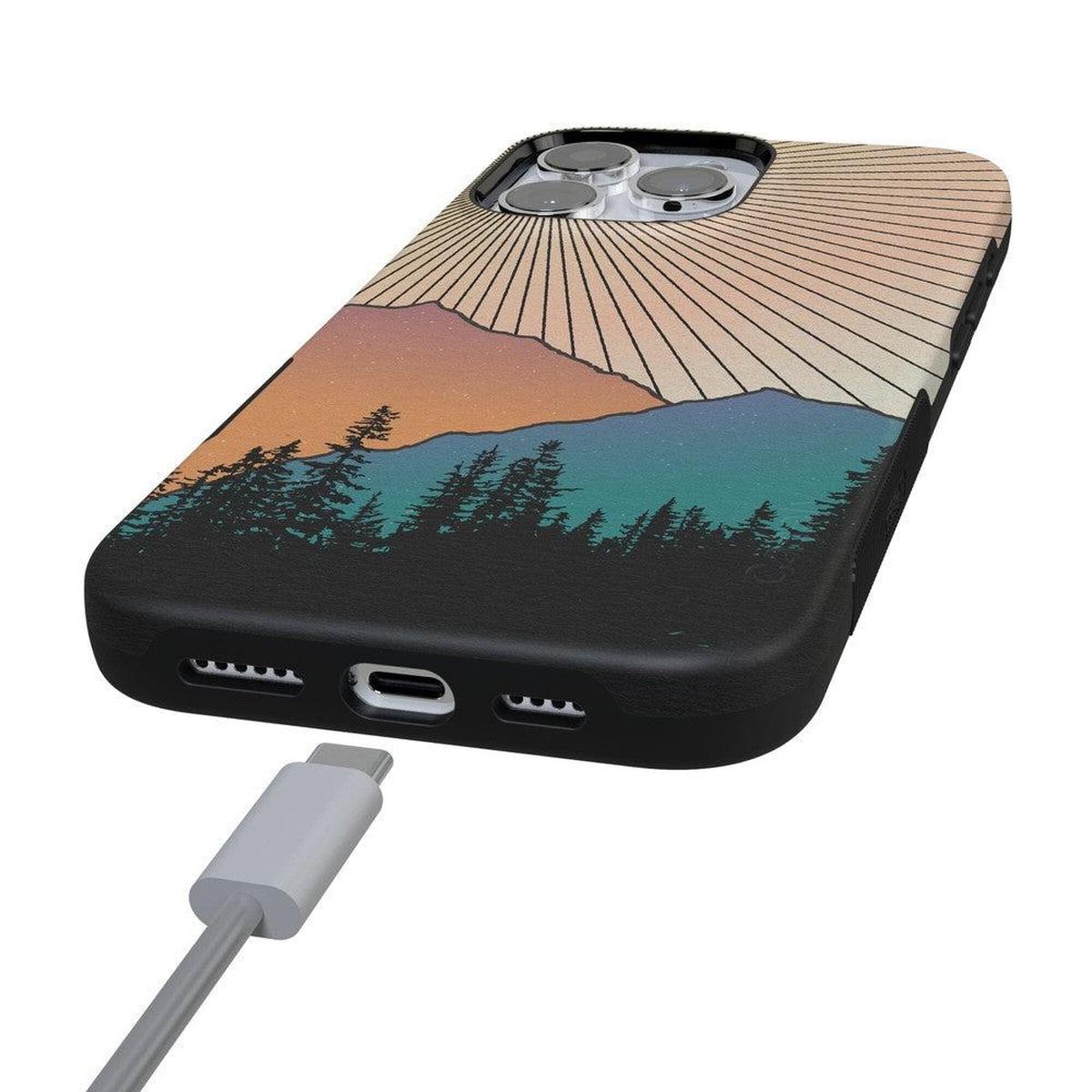 Golden Hour | Mountain Sunset Case iPhone Case get.casely
