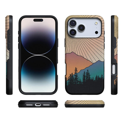 Golden Hour | Mountain Sunset Case iPhone Case get.casely