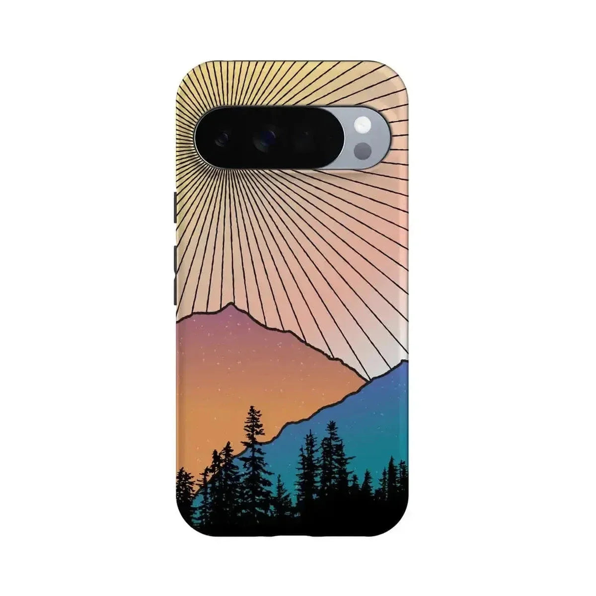 Golden Hour | Mountain Sunset Google Pixel Case Google Pixel Case Casetry Essential + MagSafe® Google Pixel 10 Pro XL