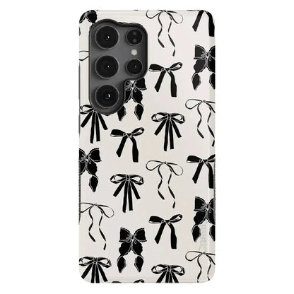 Goth Girlie | Black Bows Case Phone Case Casetry Bold Flex + MagSafe® Galaxy S25 Ultra
