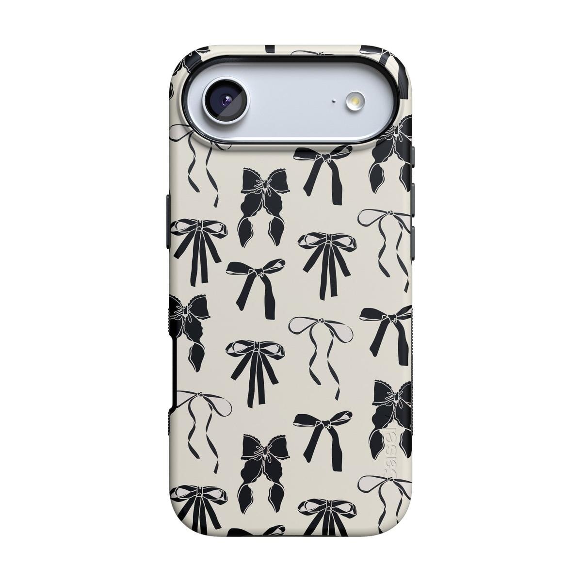 Goth Girlie | Black Bows Case Phone Case Casetry Bold + MagSafe® iPhone 17 Air