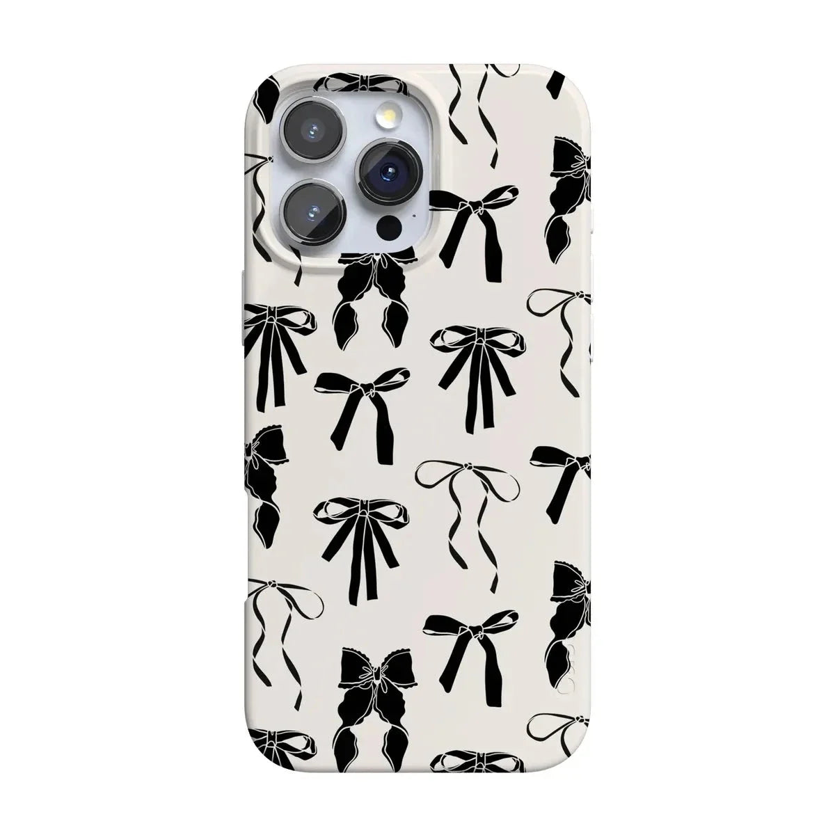 Goth Girlie | Black Bows Case Phone Case Casetry Classic + MagSafe® iPhone 16 Pro Max