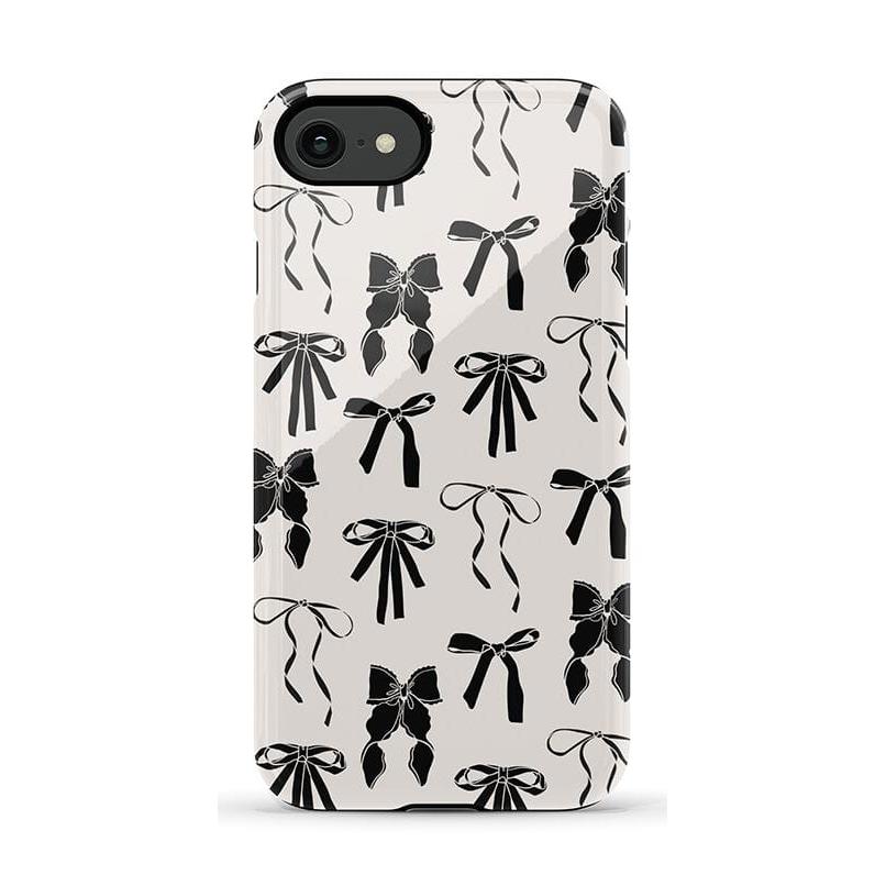 Goth Girlie | Black Bows Case Phone Case Casetry Essential iPhone SE (2020 & 2022)
