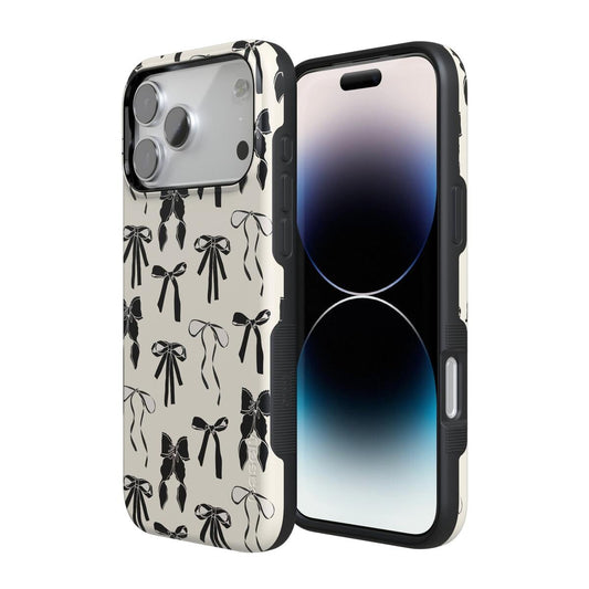 Goth Girlie | Black Bows Case Phone Case Casetry