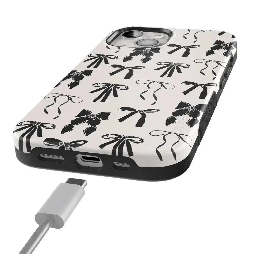 Goth Girlie | Black Bows Case Phone Case Casetry