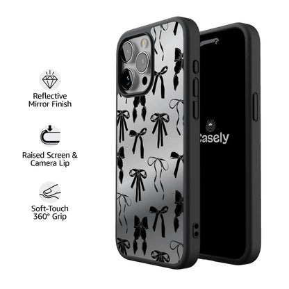 Goth Girlie | Black Bows Case Phone Case get.casely