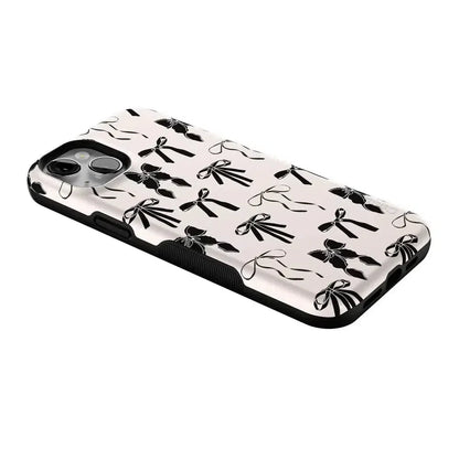 Goth Girlie | Black Bows Case Phone Case Casetry