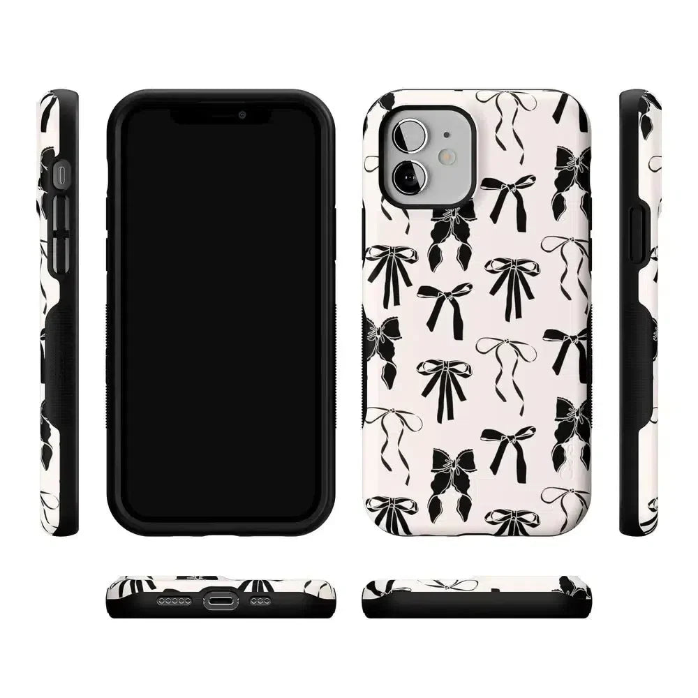 Goth Girlie | Black Bows Case Phone Case Casetry