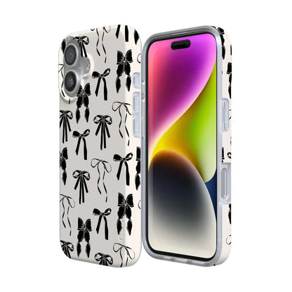 Goth Girlie | Black Bows Case Phone Case Casetry
