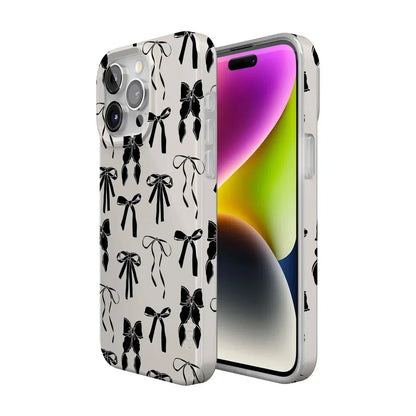 Goth Girlie | Black Bows Case Phone Case Casetry