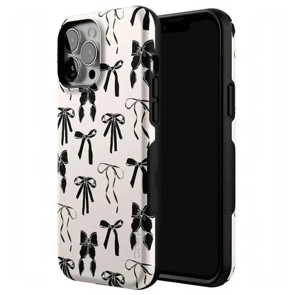 Goth Girlie | Black Bows Case Phone Case Casetry
