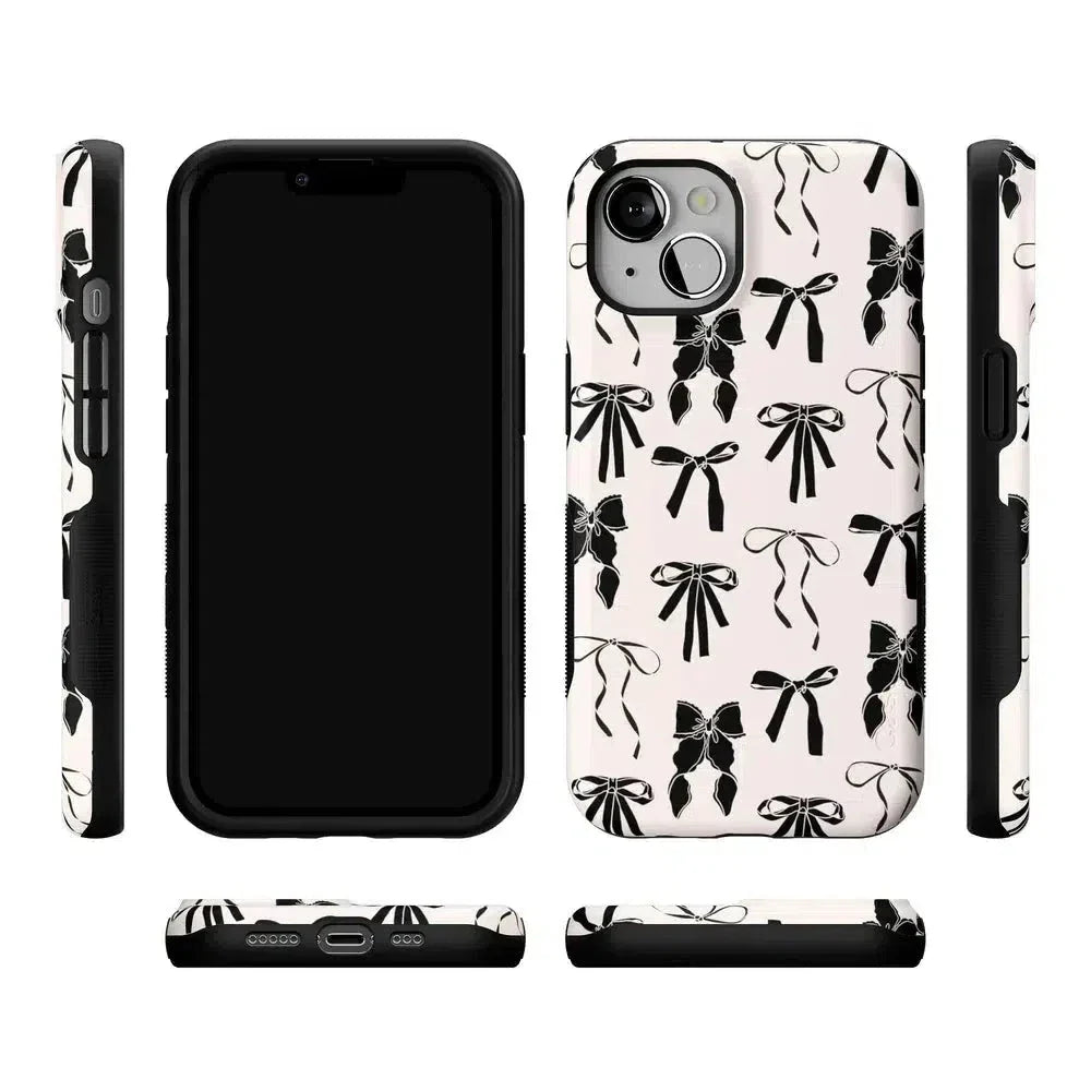 Goth Girlie | Black Bows Case Phone Case Casetry