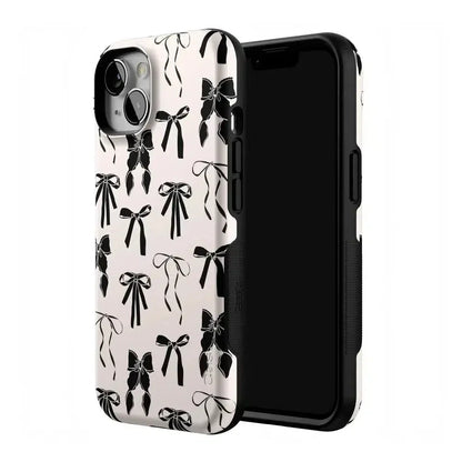 Goth Girlie | Black Bows Case Phone Case Casetry