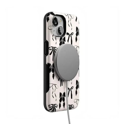 Goth Girlie | Black Bows Case Phone Case Casetry