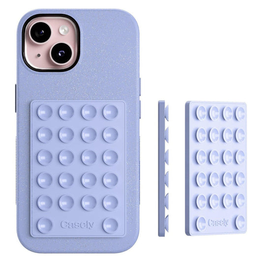 Grippy | Blue Silicone Suction Phone Mount with MagSafe Grippy get.casely