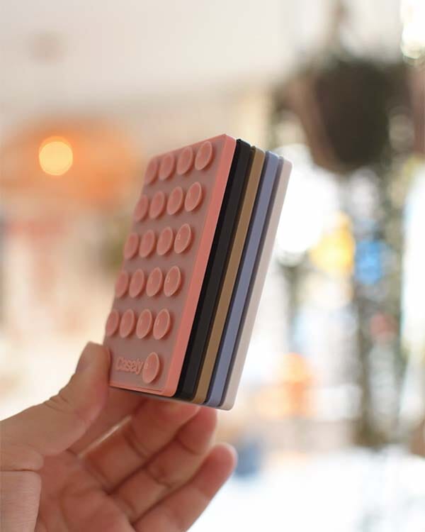 Grippy | Pink Silicone Suction Phone Mount with MagSafe Grippy get.casely