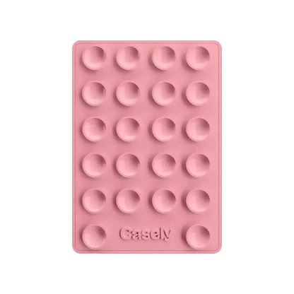 Grippy | Pink Silicone Suction Phone Mount with MagSafe Grippy get.casely