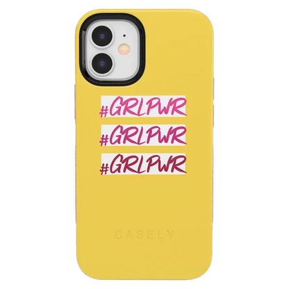 #GRLPWR | Triple Threat iPhone Case iPhone Case get.casely Bold iPhone 12 Mini