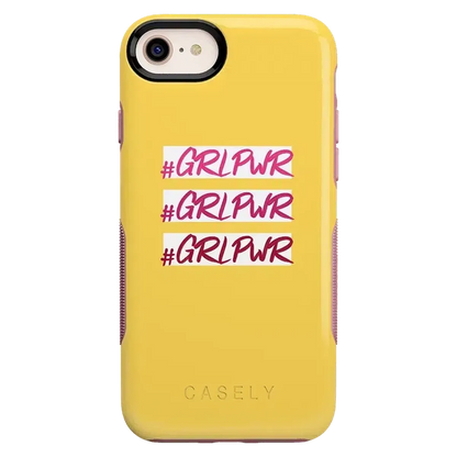 #GRLPWR | Triple Threat iPhone Case iPhone Case get.casely Bold iPhone 6/7/8