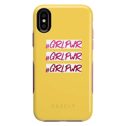 #GRLPWR | Triple Threat iPhone Case iPhone Case get.casely Bold iPhone XS Max